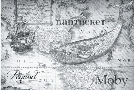 Фотопанно "Карта мореплавателя", 400*270 см