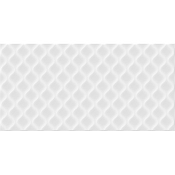 Настенная плитка Deco белый рельеф 29,8x59,8