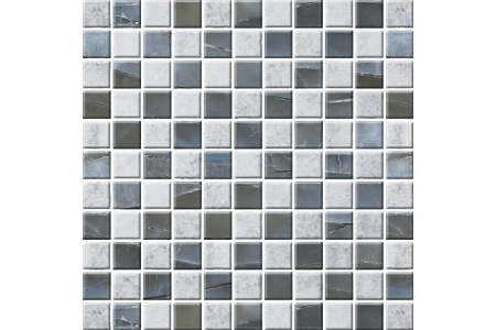 Мозаика стеклянная "Эко" с чипом 25х25мм (273х273 мм)