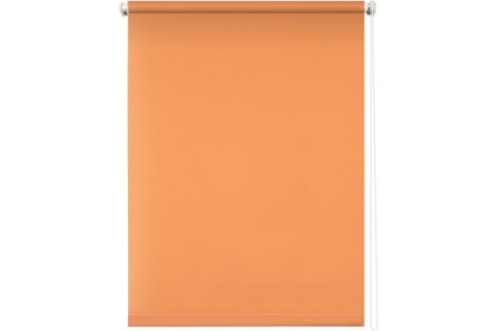 Рулонная штора Плайн оранжевый