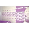 Вставка декоративная Монро фиолетовый